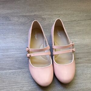 Cat & Jack Pink Double Strap Flats